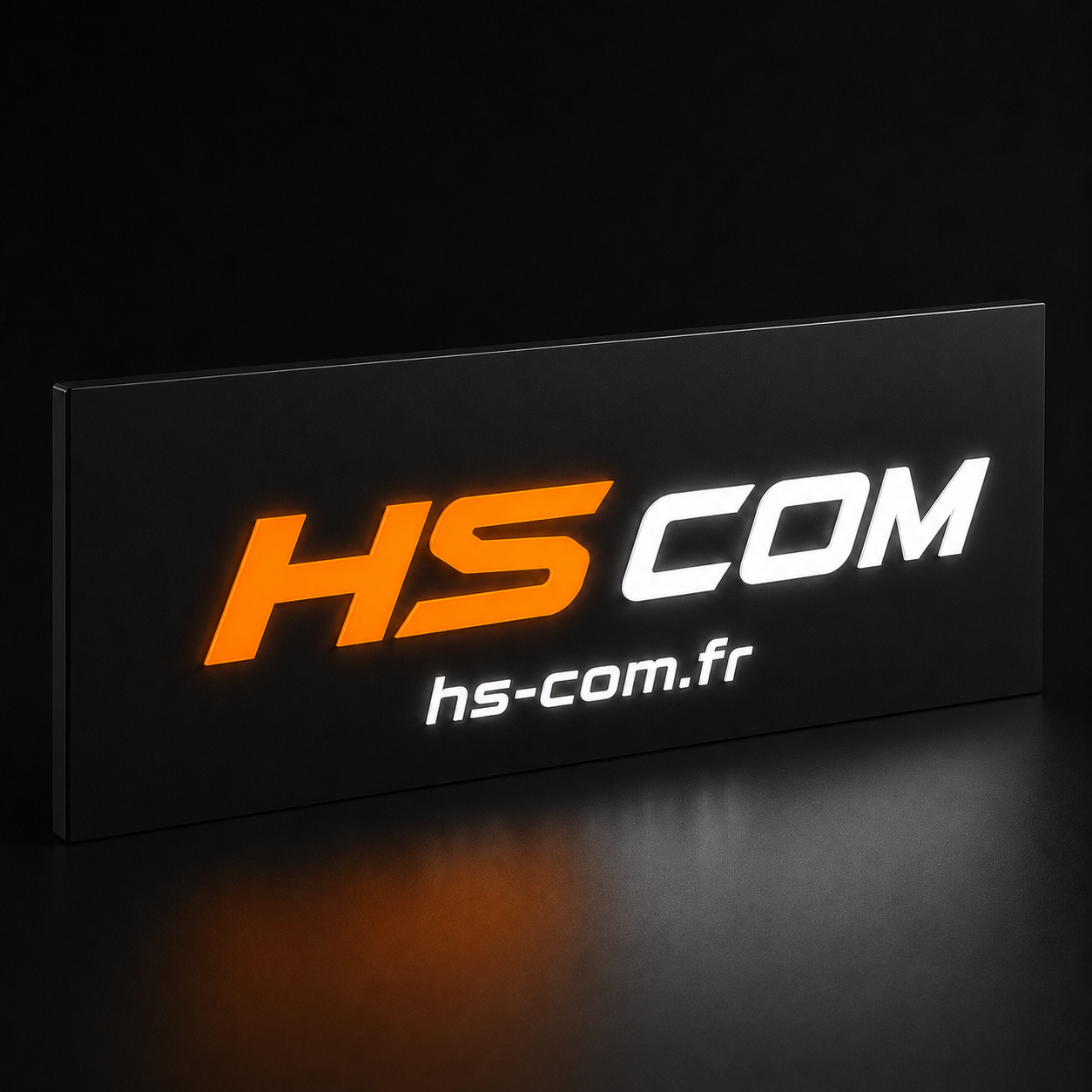 Caisson lumineux aluminium